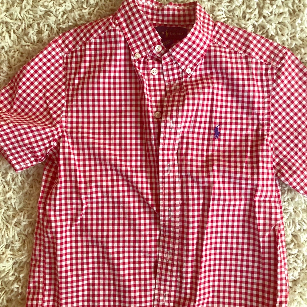 Boys Ralph Lauren size medium shirt